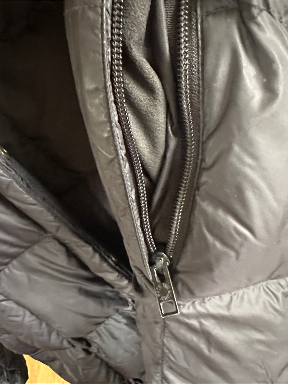The North Face Womens Black Metropolis Parka Long Puffer Coat Retired 600 down S - Picture 9 of 12
